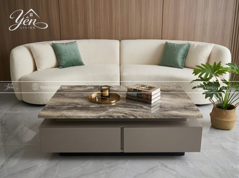 Sofa trong không gian sống hiện đại